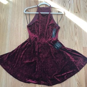 Velvet Skater dress